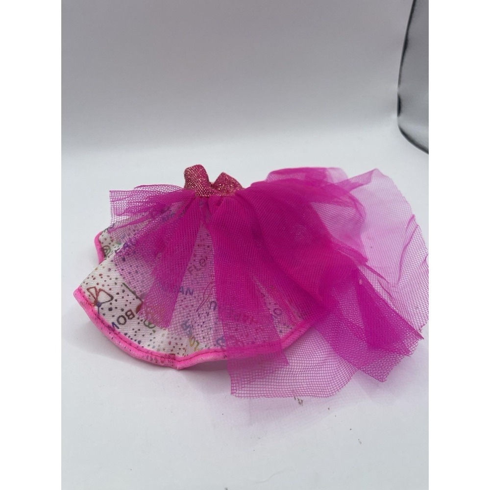 Barbie 1991 Totally Hair Pink Skirt Lace & Print